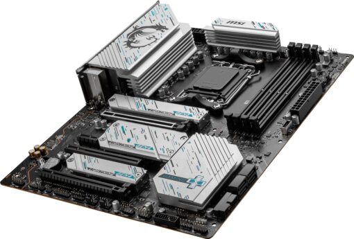 MSI X670E GAMING PLUS WIFI Gaming Motherboard (AMD Ryzen 9000/8000/7000 Series Processors, AM5, DDR5, PCIe 5.0, SATA 6Gb/s, M.2 slots, USB 3.2 Gen 2, Wi-Fi 6E, Bluetooth 5.3, 2.5Gbps LAN, HDMI/DP,ATX) - Image 4