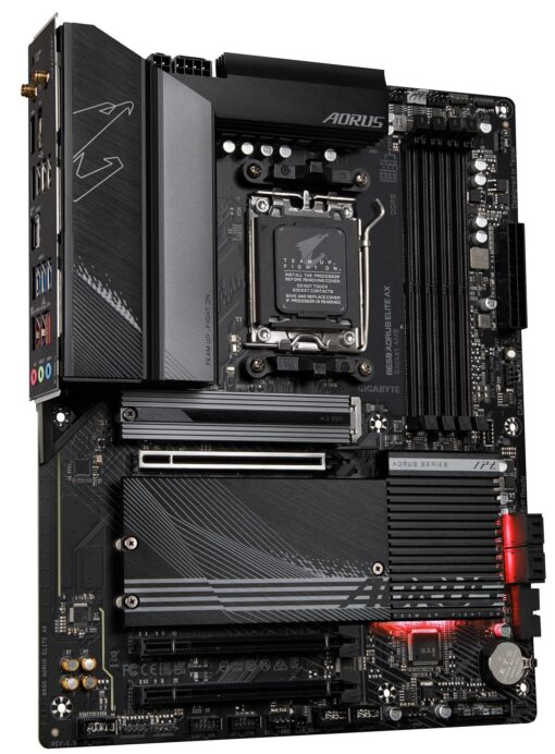 GIGABYTE B650 AORUS Elite AX AMD B650 ATX Motherboard with DDR5, PCIe 5.0, WiFi 6E, 5-Year Warranty - Image 4