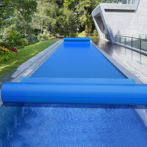 BigXwell Solar Pool Cover, 12Mil 16x32 Foot Rectangle for Above-Ground and In-Ground Pools, 1200Series (16x32 FT) - Image 2