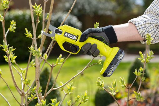 Ryobi RY18SCA-0 18V ONE+ Cordless Secateurs (Bare Tool), Black - Image 11