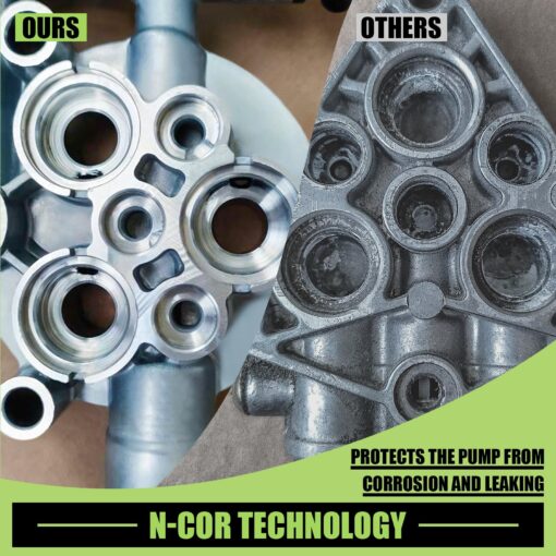 Electric Pressure Washer, Foam Cannon, 4 Different Pressure Tips, Power Washer, 3800 PSI 2.4 GPM - Image 3