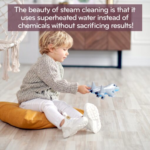 H2O HD DUALBLAST Steam Mop and Handheld Steam Cleaner For Floor Cleaning, Hardwood Floors, Grout Cleaner, Upholstery Cleaner, Tiles and Carpets - Image 2