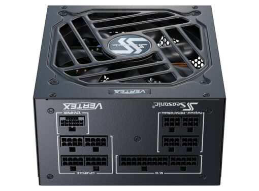 Seasonic Vertex GX-750-750W - 80+ Gold - ATX 3.0 & PCIe 5.0 Ready - Full-Modular - ATX Form Factor - Low Noise - 12 Year Warranty - Nvidia RTX 30/40 Super & AMD GPU Compatible - Image 4