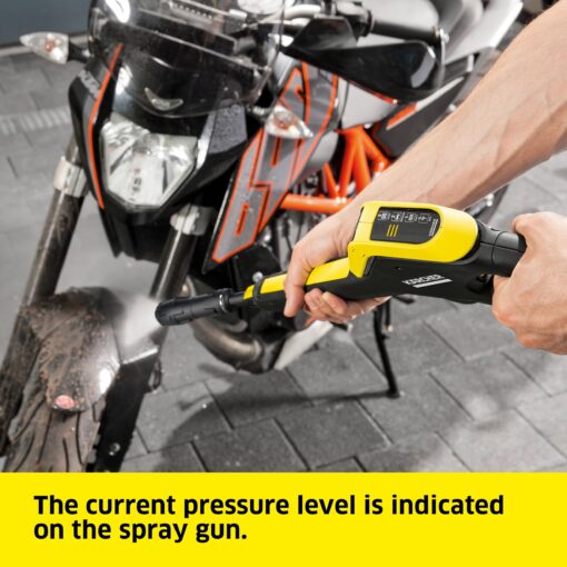Kärcher Pressure Washer, K4 Power Control, Max 1900 PSI, 26 ft. Hose, 2 Spray Wands - 1.5 GPM - Image 4