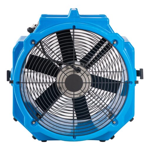 MOUNTO AM25AX 2-Speed 1/4 HP 4000 CFM 18-Inch Axial Fan Air Mover Blower with Roto-Mold Housing for Water Damage Restoration, Air Cooling, Ventilation, and Drying - Powerful Industrial Fan - Image 8