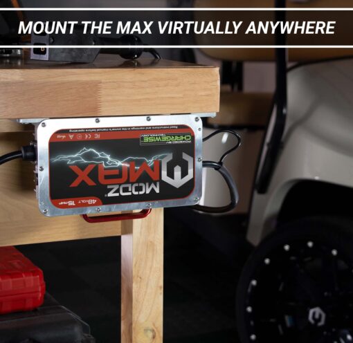 MODZ Max48 15 AMP Club Car Battery Charger for 48 Volt Golf Carts - Image 5