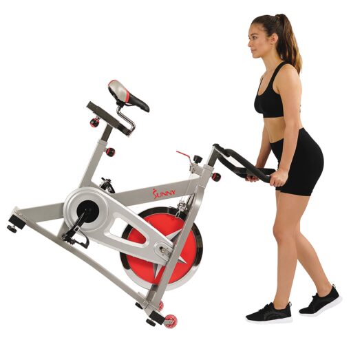 Sunny Health & Fitness SF-B901 Pro Indoor Cycling Exercise Bike - Image 3