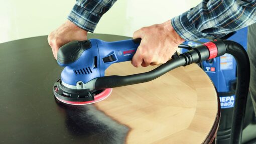 BOSCH GET75-6N Electric Orbital Sander, Polisher - 7.5 Amp, Corded, 6 Inch Disc Size - Dual-Mode: Random Orbit & Turbo - Image 5