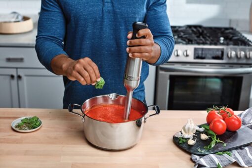 Vitamix 5-Speed Immersion Blender, 625-Watt Motor, One-Handed Operation, 5 ft cord, Stainless Steel/Black - Image 5