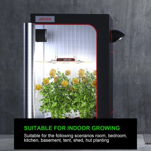 AGLEX K4000 LED Grow Light, 2024 Upgraded Grow Light with Daisy Chain & Dimmable, Full Spectrum Plant Grow Lights for Hydroponic Indoor Plants Seeding Veg Flower Growing Lamps 5X6 FT Grow Tent - Image 3