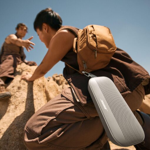 Bose SoundLink Flex Portable Bluetooth Speaker (2nd Gen), Portable Outdoor Speaker with Hi-Fi Audio, Up to 12 Hours Battery Life, Waterproof and Dustproof, Sandstone - Image 6