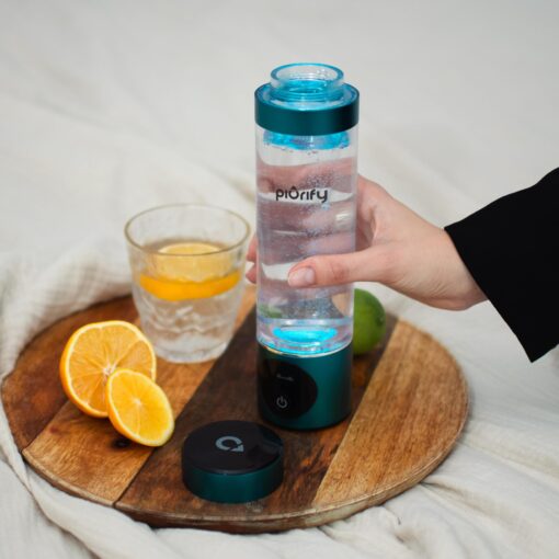 Hydrogen Water Bottle Generator - Up to 4100+ PPB Concentration - SPE/PEM Technology - Certified H2 Generator - Portable Athletic Performance & Hydration System - 6-Hour Hydrogen Retention - Image 2