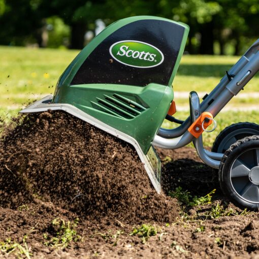 Scotts Outdoor Power Tools TC70135SS Garden Tiller, 16-Inch, 13.5-Amp, Green - Image 11