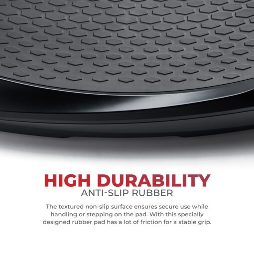 Sunny Health & Fitness FITBOARD 4D Vibration Plate Premium Total Body Shaker Platform for Toning, Sculpting & Recovery, Vibration Plate Exercise Machine with Remote – SF-VP822058 - Image 7