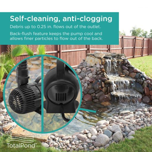 TotalPond 3600 GPH Waterfall pump - Image 6