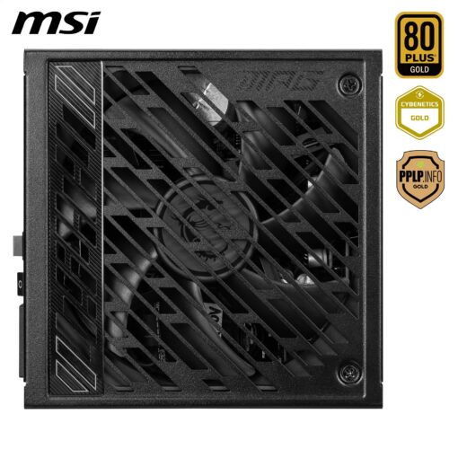 MSI MPG A1000GS PCIE5 ATX 3.1 Gaming Power Supply - Full Modular - 80 Plus Gold Certified 1000W - 100% Japanese 105°C Capacitors - ATX PSU - 10 Year Warranty - Image 6
