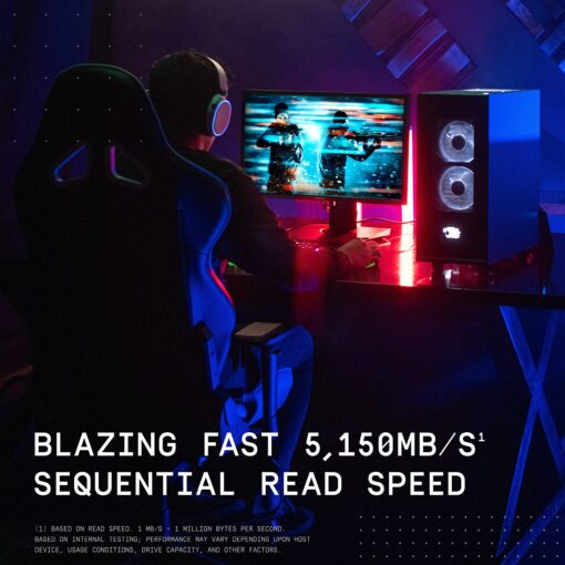 Western Digital WD_BLACK 2TB SN770 NVMe Internal Gaming SSD Solid State Drive - Gen4 PCIe, M.2 2280, Up to 5,150 MB/s - WDS200T3X0E - Image 6