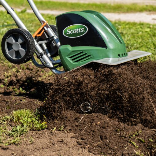 Scotts Outdoor Power Tools TC70135SS Garden Tiller, 16-Inch, 13.5-Amp, Green - Image 9