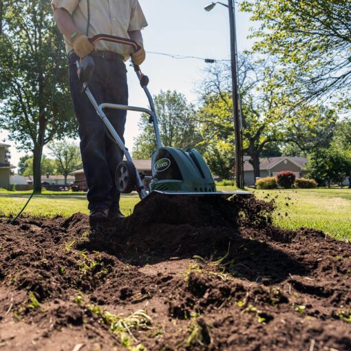 Scotts Outdoor Power Tools TC70135SS Garden Tiller, 16-Inch, 13.5-Amp, Green - Image 12