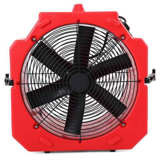 MOUNTO AM25AX 2-Speed 1/4hp 4000cfm 18inch Axial Air Mover Fan Blower with Roto-Mold housing for Water Damage Restoration - Image 5
