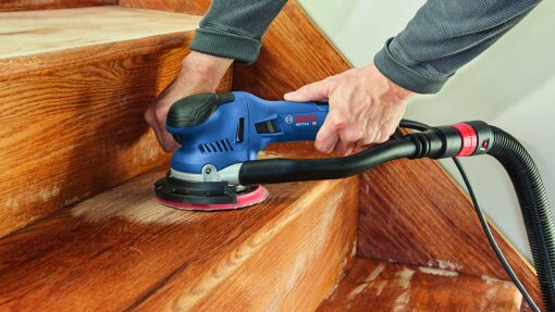 BOSCH GET75-6N Electric Orbital Sander, Polisher - 7.5 Amp, Corded, 6 Inch Disc Size - Dual-Mode: Random Orbit & Turbo - Image 6