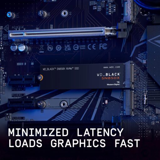 WD_BLACK 2TB SN850X NVMe Internal Gaming SSD Solid State Drive - Gen4 PCIe, M.2 2280, Up to 7,300 MB/s - WDS200T2X0E - Image 5