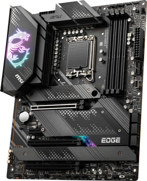 MSI MPG Z690 Edge WiFi DDR4 Gaming PC Motherboard (ATX, 12th Gen Intel Core, LGA 1700 Socket, DDR4, PCIe 4, CFX, M.2 Slots, Wi-Fi 6E) Intel Computer Motherboards (Renewed) - Image 6