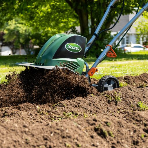 Scotts Outdoor Power Tools TC70135SS Garden Tiller, 16-Inch, 13.5-Amp, Green - Image 5