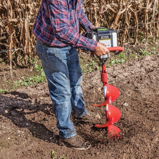 Earthquake EA10F 10-Inch Diameter 36-Inch Long Earth Auger with Fishtail Point and Flex Coil Shock Spring - Image 2