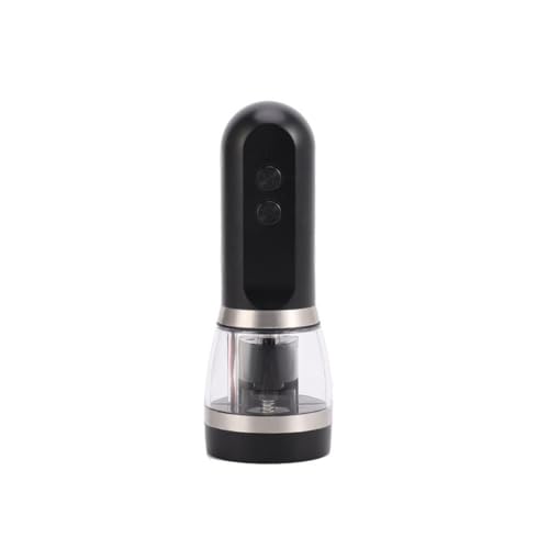 MFORTAB Household Multifunctional Pepper Sea Salt Pepper Powder Automatic Grinder Electric Pepper Grinder(D)