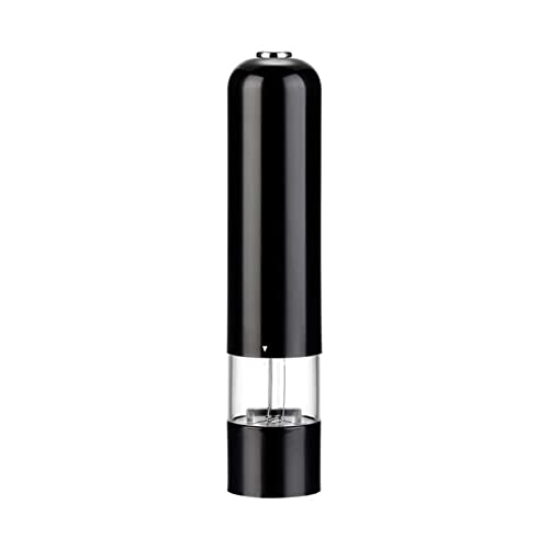 GIENEX Electric Pepper Grinder, Premium Powered Automatic Salt and Pepper Grinders Set Refillable Adjustable Spice Mills Peppercorn Grinder Battery Operated