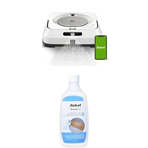 iRobot Braava Jet M6 (6110) Ultimate Robot Mop and Hard Floor Cleaning Solution, Compatible with All Robot Mops