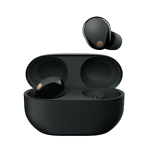 Sony WF-1000XM5 - The Best True Wireless Noise-Canceling Earbuds with Alexa Built-in, Bluetooth, in-Ear Headphones, Up to 24 Hours Battery, Quick Charge, IPX4 Rating, Works with iOS & Android - Black