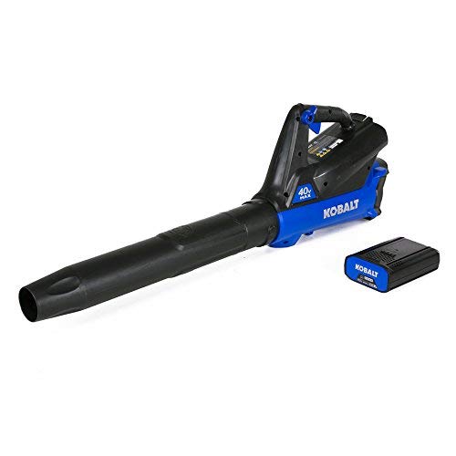 Kobalt 40-Volt Max Lithium Ion (Li-ion) 350-CFM 100-MPH Medium-Duty Cordless Electric Leaf Blower