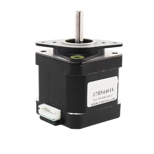 1.7A 40N.CM 4-Lead 17HS4401S Nema17 Stepper Motor for 3D Printer milling Machine Damper Shock Absorber 42 Motor 12v(17HS4401S-Damper X5)