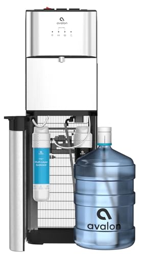 Avalon A3F Bottom Loading Water Cooler Dispenser with BioGuard-3 Temperature Settings-UL-Filtered