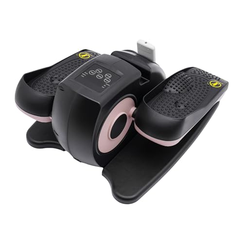 Faniop Under Desk Elliptical Pedal Exerciser Seated Elliptical Machines Remote USA