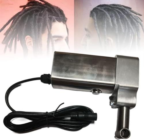 KomNWF LXXW Electric Handheld Dreadlocks Machine Electric Dreadlock Machine, Mini Handheld Instant Dreadlocks Crochet Twist Braiding Making Machine Instant Dreadlock Machine for Locs(12mm)