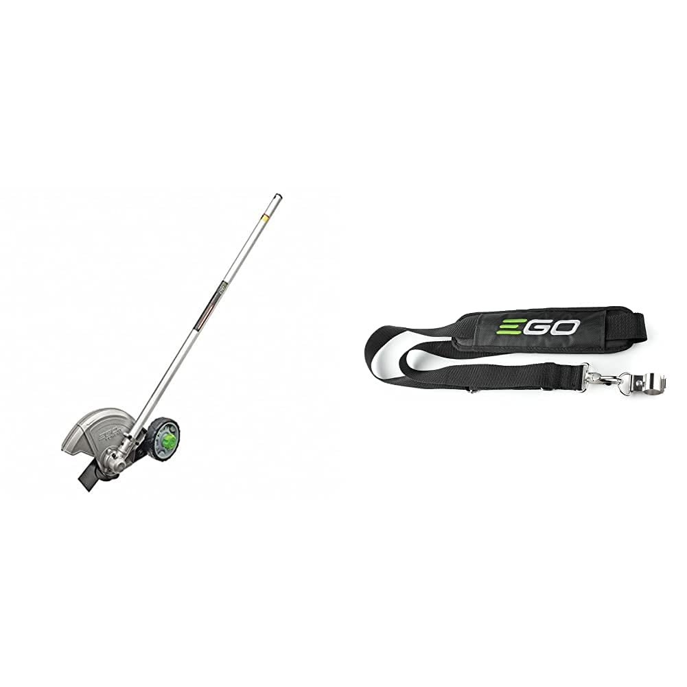 EGO Power+ EA0800 8-Inch Edger Attachment for EGO 56-Volt Lithium-ion Multi Head System & AP1500 Shoulder Strap for EGO 56V String Trimmer/Leaf Blower/Multi Head System