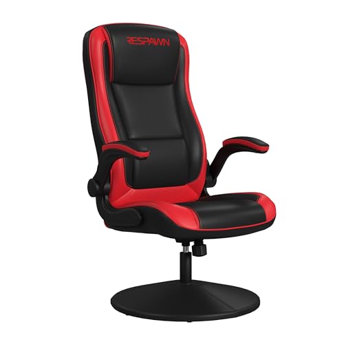 RESPAWN 800 Racing Style Gaming Rocker Chair, Rocking Gaming Chair, in Red RSP 800 BLK RED