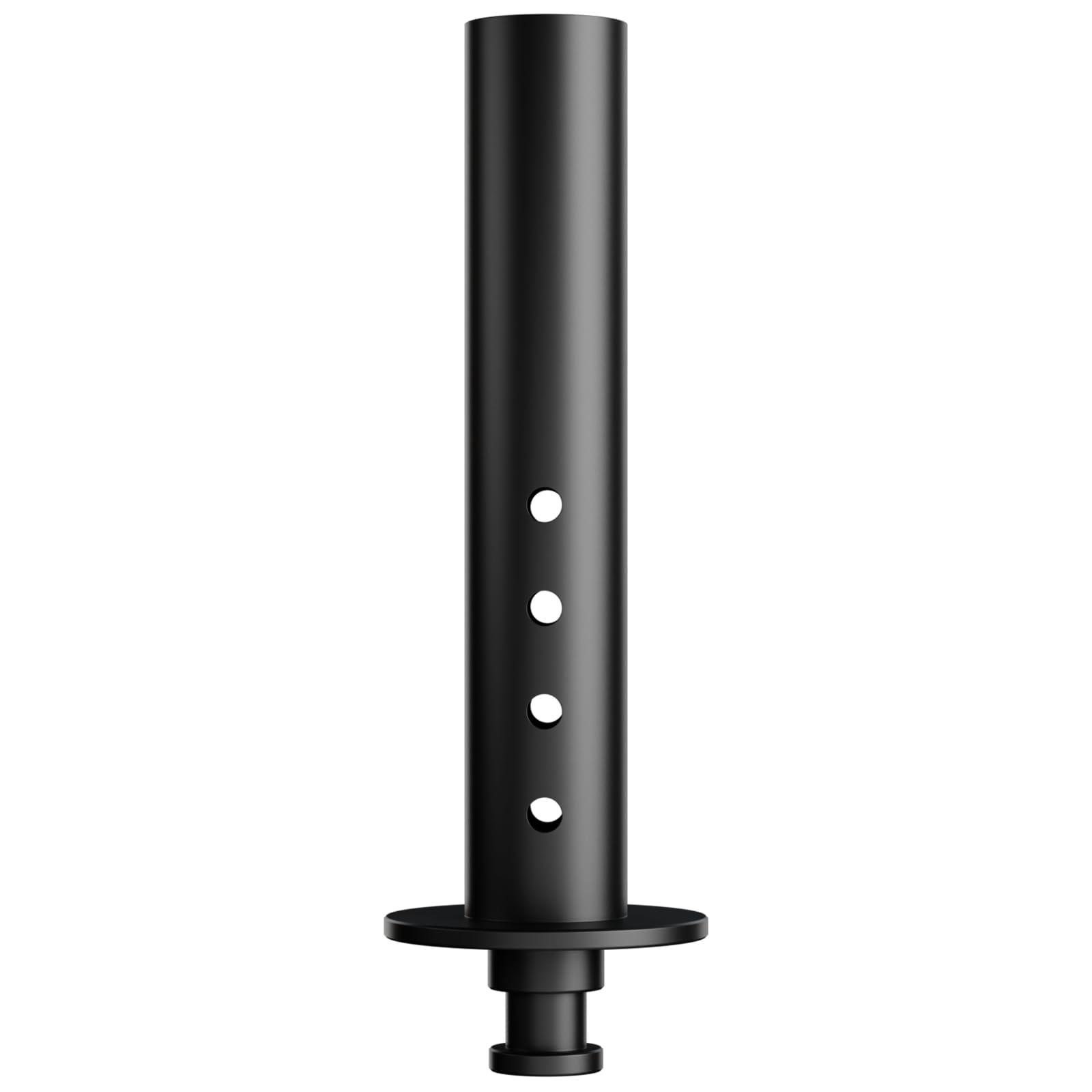 Fanthorn 5th Wheel to Gooseneck Adapter, 30,000 lbs Load Capacity, Universal Fit for Truck, Tractor, 2" SAE King Pin, 4" Round Tube, Adjustable Height, Steel Construction