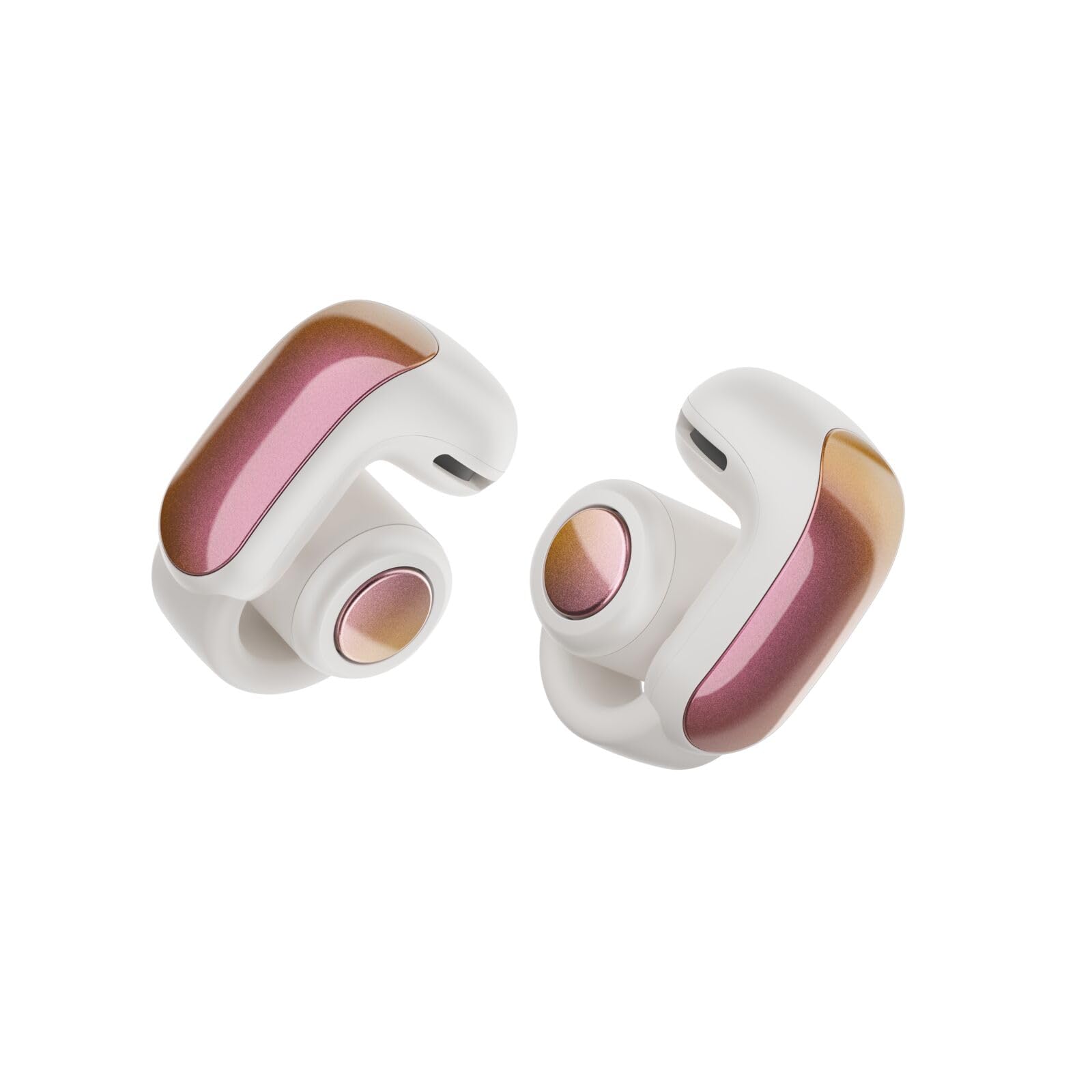 Bose Ultra Open Bluetooth Earbuds, True Wireless Earbuds with OpenAudio for Awareness, Clip On Design for Comfort, Immersive Audio, Up to 48 Hrs of Playtime, Sunset Iridescent - Limited Edition Color