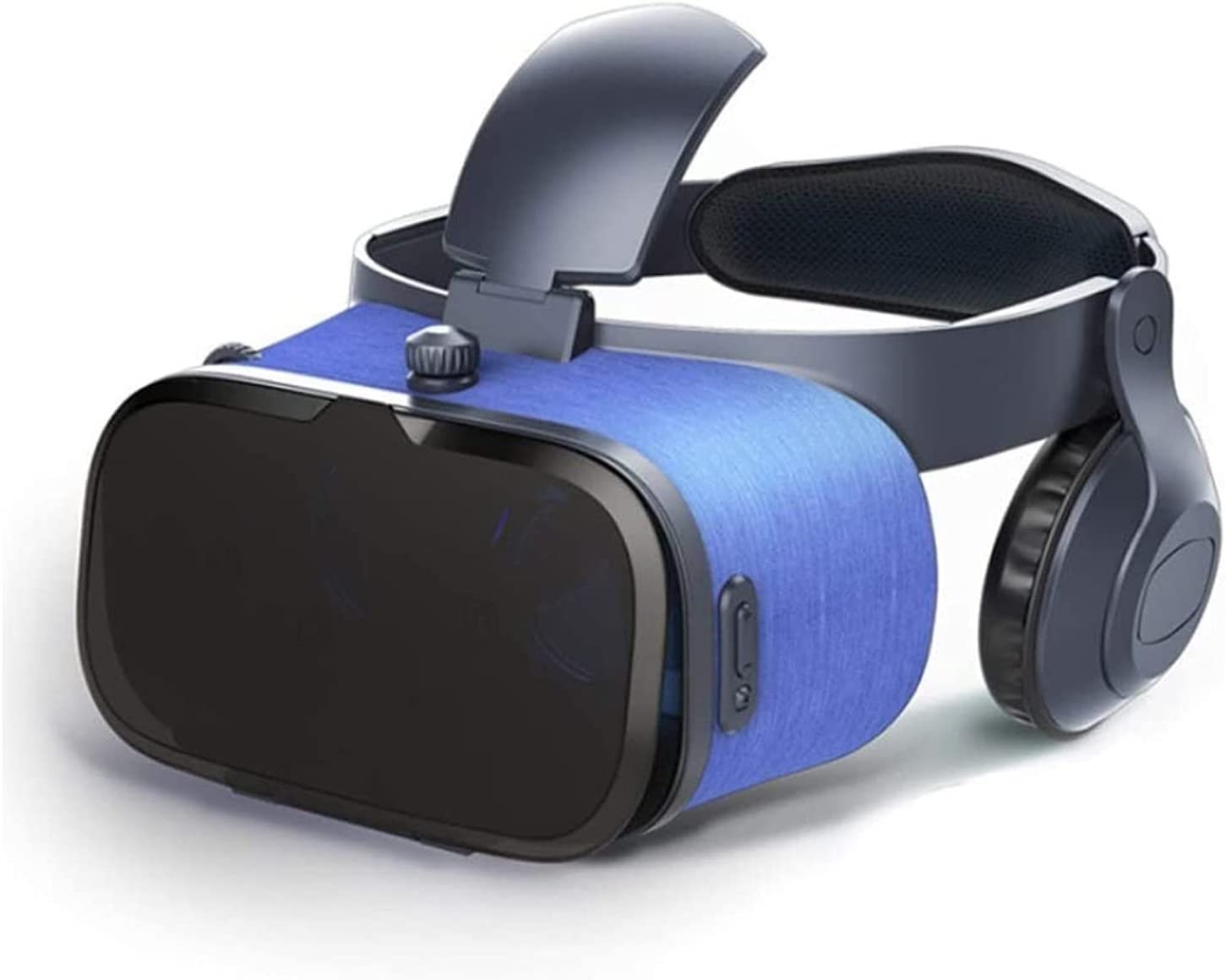 Dongng Head-Mounted VR Glasses, 3D Movie Virtual Reality headsets, VR Goggles Glasses, VR Games Compatible with 4.5-6 inches iPhone Android Phones, Goggles and Comfortable wear Ideal Gift