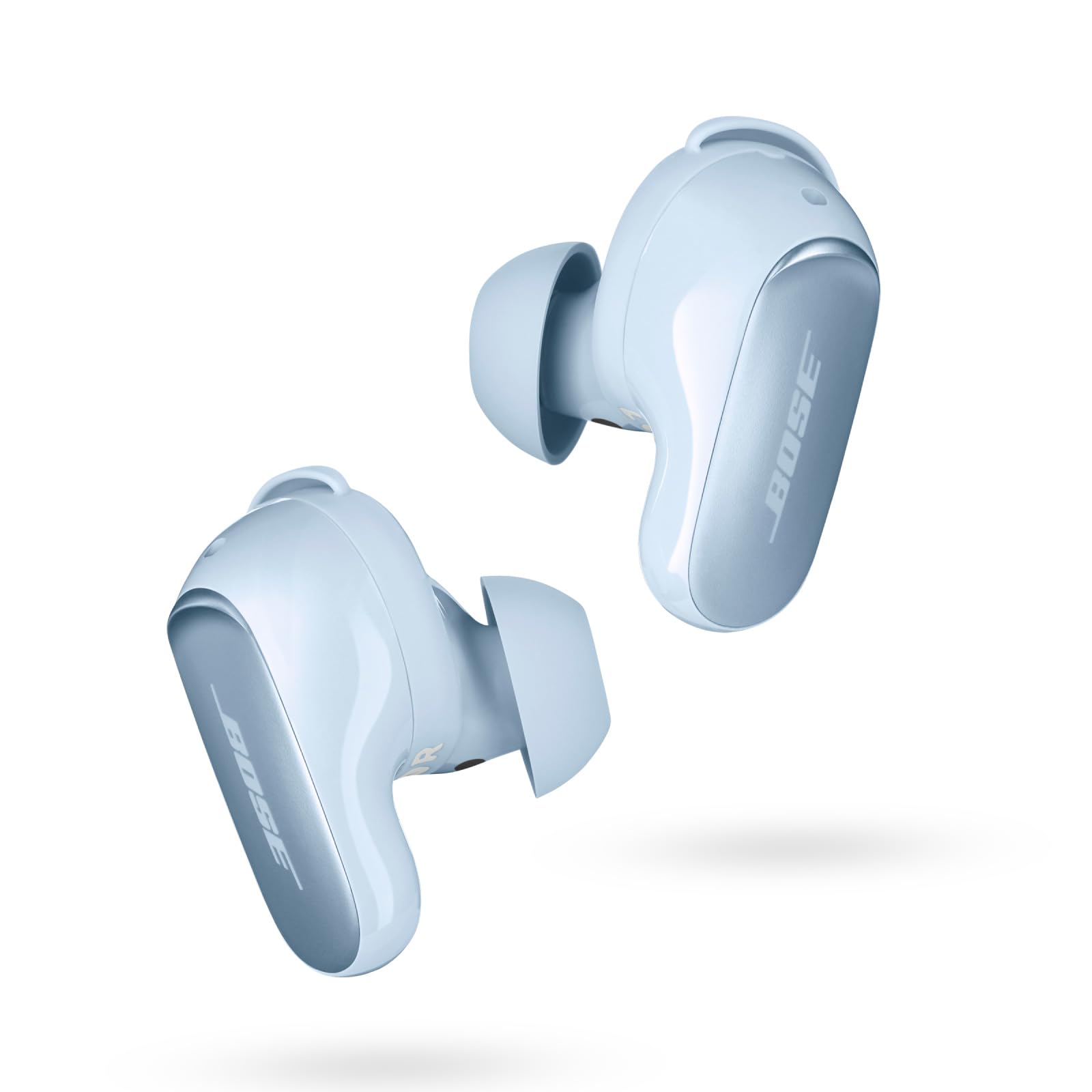 Bose QuietComfort Ultra Wireless Earbuds, Noise Cancelling Earbuds, Bluetooth Earbuds with Spatial Audio and World-Class Noise Cancellation, Moonstone Blue - Limited Edition Color