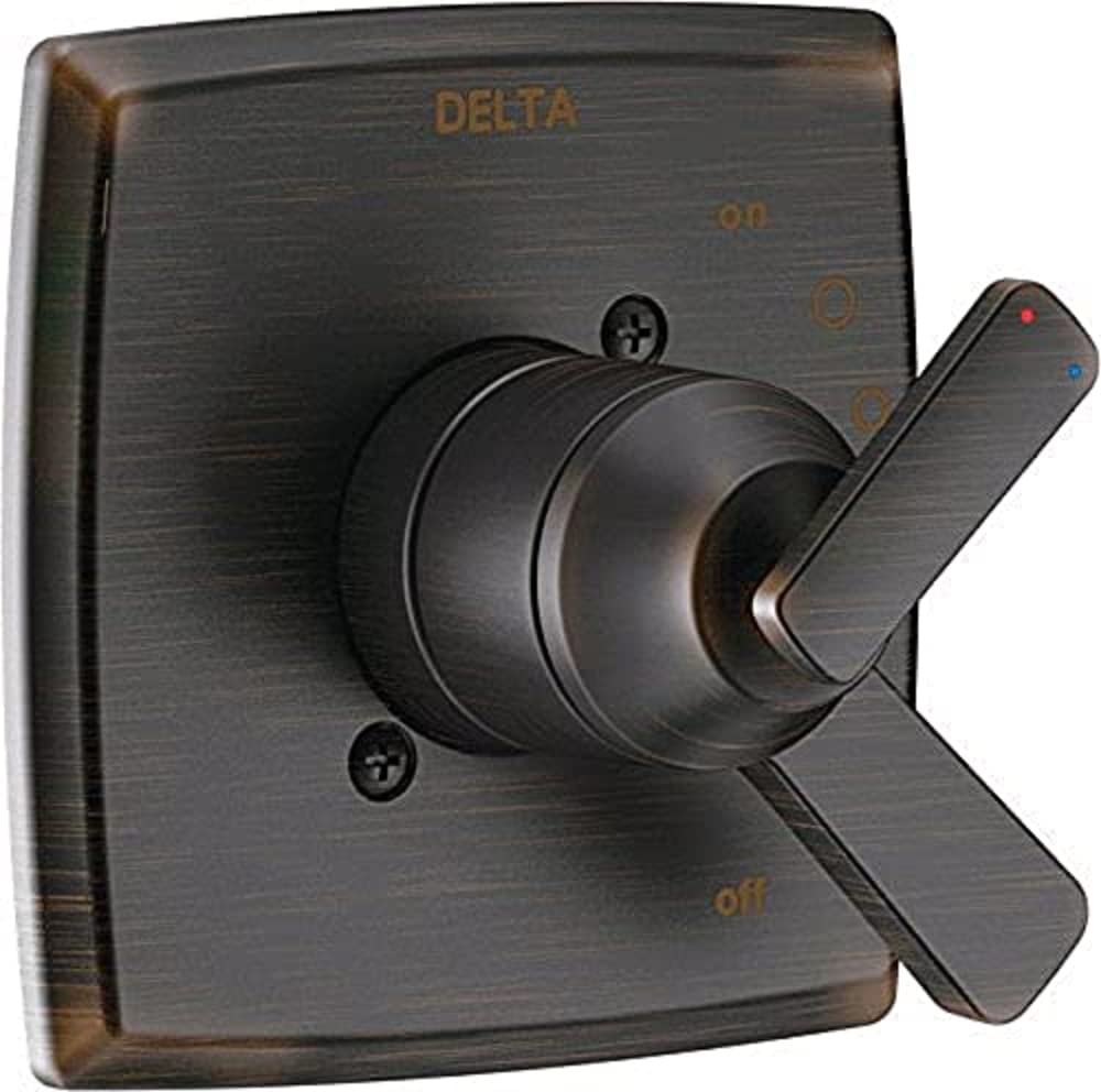 Delta Faucet Ashlyn 17 Series Dual-Function Shower Handle Valve Trim Kit, Venetian Bronze T17064-RB (Valve Not Included)