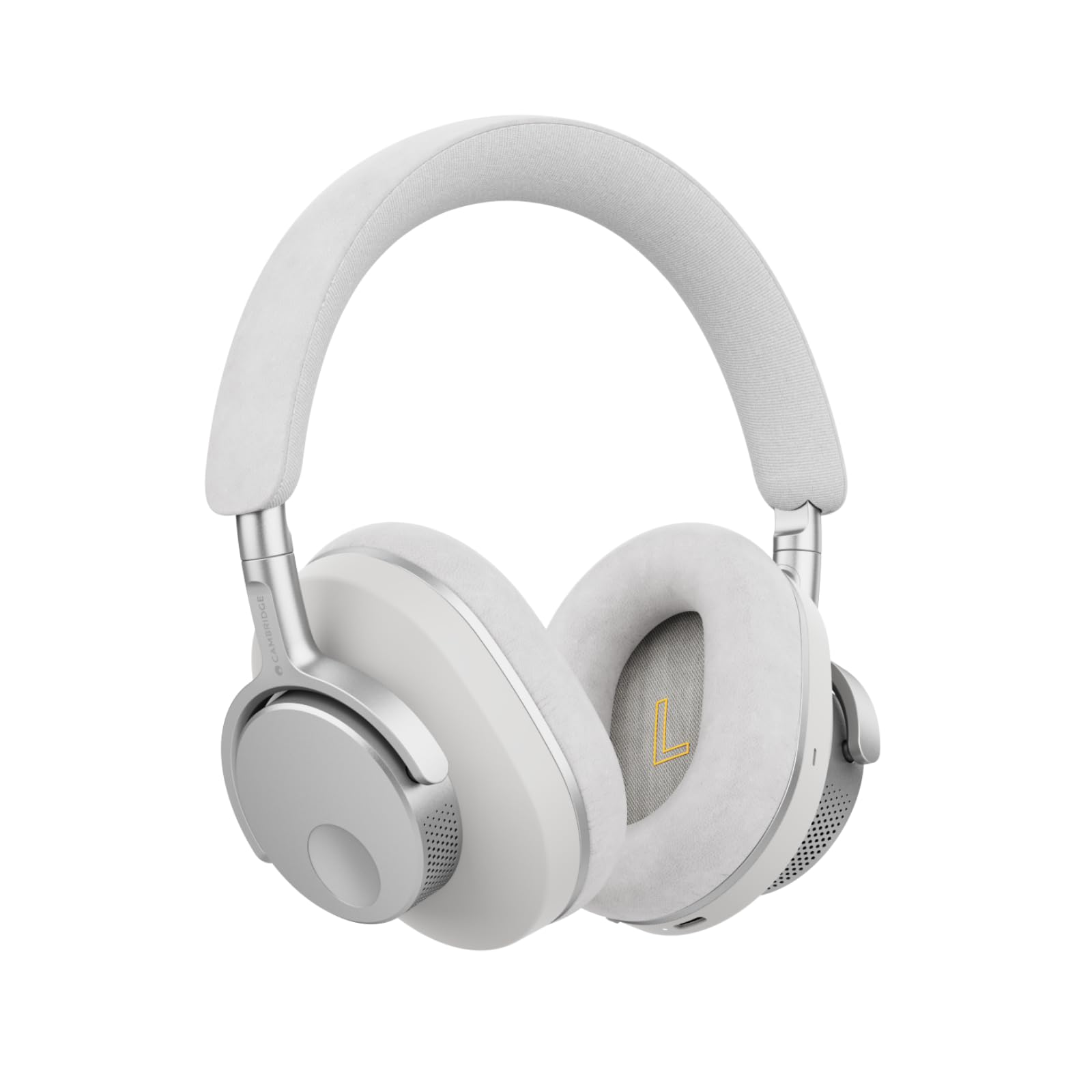 Cambridge Audio P100 Over-Ear Headphones with Active Noise Cancellation (White)