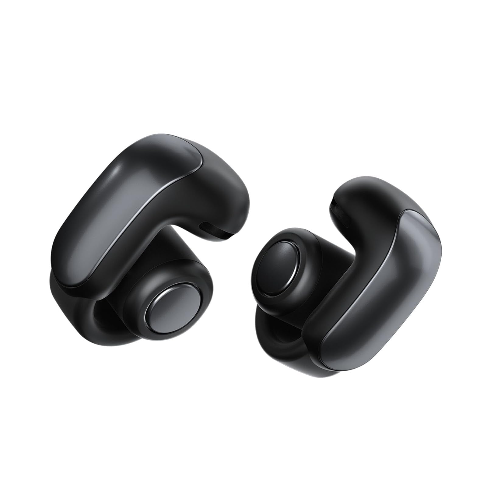 Bose Ultra Open Bluetooth Earbuds, True Wireless Earbuds with OpenAudio for Awareness, Clip On Design for Comfort, Immersive Audio, Up to 48 Hrs of Playtime, Black