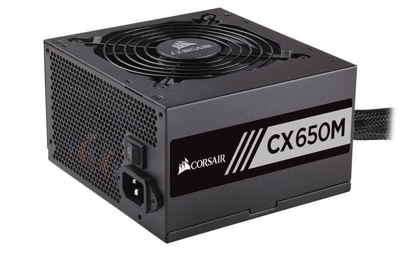 Corsair CP-9020103-UK CX Series CX650M ATX/EPS Semi-Modular 80 Plus Bronze 650 W Power Supply Unit