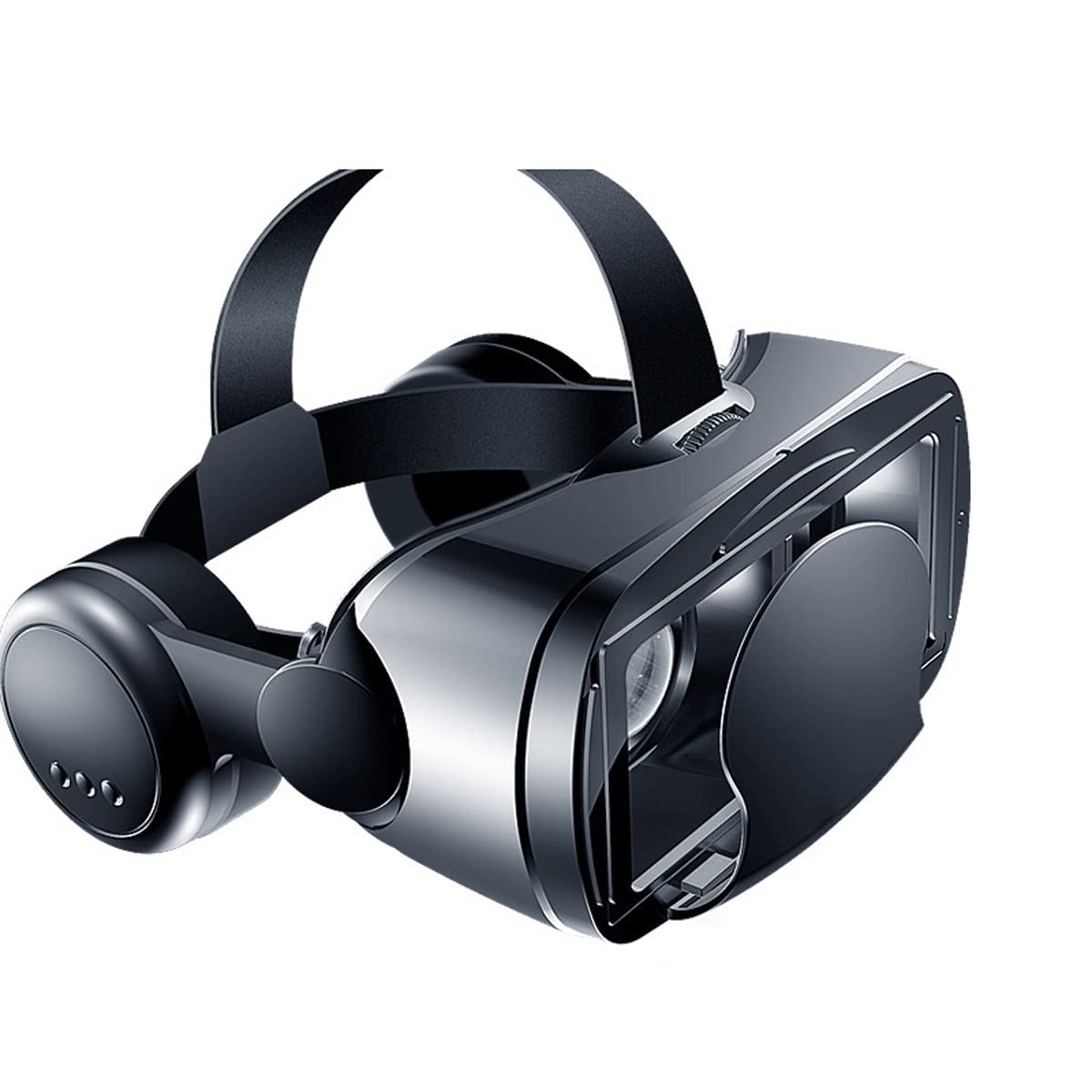 Feilx VR Headset, VR 3D Virtual Reality Headset for Movies and Games VR Glasses Goggles Compatible with Phone & Android, 2K Anti-Blue Lenses, Adjustable Pupil & Object Distance
