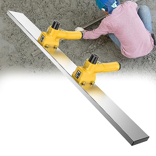 Wall Plastering Machine，Electric Concrete Finishing Tool with Stainless Steel Scraper, Cement Vibrating Machine - Type-C Charging Port - Perfect for Smooth Concrete Finishing